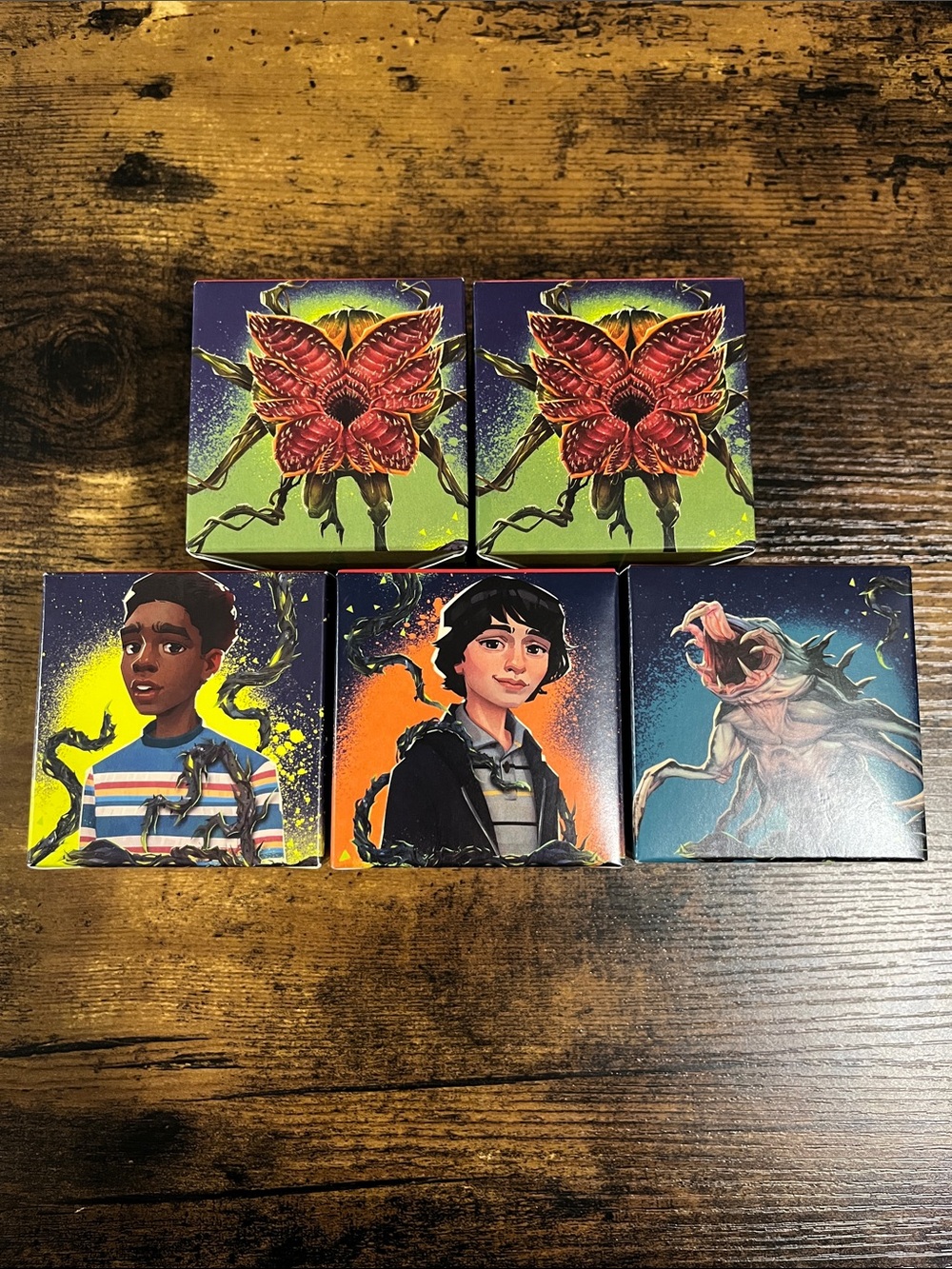 Lot of McDonald’s Stranger Things toys 2026